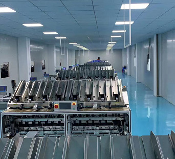 參觀一下益豪科技面膜設(shè)備： 八頭面膜生產(chǎn)線案例，多臺面膜生產(chǎn)設(shè)備安裝調(diào)試 